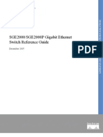 SGE2000/SGE2000P Gigabit Ethernet