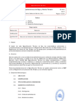 Canalizaciones Subterraneas de Baja y Media Tension