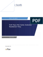 Draft Papua New Guinea Involuntary Resettlement Policy 17 July 2013 - ASI