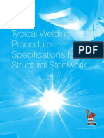 BCSA - P50-09 Typical Welding Procedure Specifications For Structural Steelwork - Welding Book