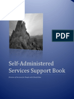 People With Disabilities, Self-Administered Services Support Book