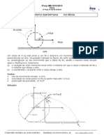 Prova Resolvida IME FISICA 2013