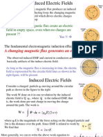 A Changing Magnetic Flux Generates An Electric Field