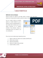 7 Campos Sus Caracteristicas