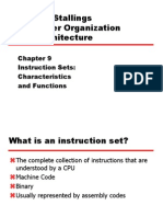 William Stallings Computer Organization and Architecture: Instruction Sets: Characteristics and Functions