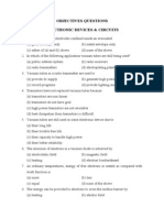 Objectives Questions (Electronic Devices Circuits (WWW - Egate.ws)