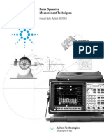 Rotor Dynamics Measurement Techniques: Product Note: Agilent 35670A-1