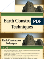 Earth Construction Techniques