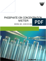 Phosphate Ion Concentration Meter