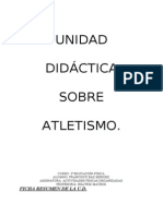 Unidad Didactica Atletismo