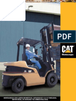 Catalogo Montacargas 25 GP DP Caterpillar