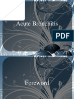 Acute Bronchitis