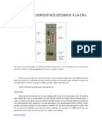 Conexión de Dispositivos Externos A La Cpu