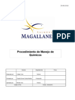 Manual Manejo de Quimicos