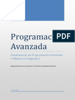 Programación Avanzada. Primer Parcial