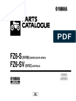 Manual Despiece Yamaha FZ6 (Ingles)