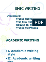 Academic Writing