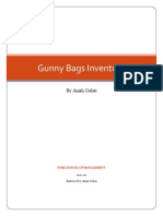 Gunny Bags Inventory Case Analysis