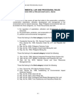 Environmental Law and Procedural Rules PDF