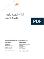 Mathcad Users Guide