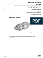 431-305 Main Shaft, Overhaul