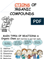 2) Organic Reactions 2.1 - 2.3