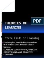 Theories of Learning