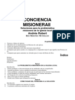 Libro Conciencia Misionera II Robert