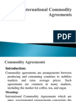 International Commodity Agreements