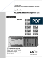 Manual XBC+EconomicStandard+Unit English V1.5 130120 PDF