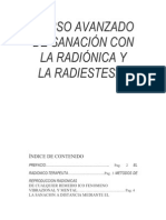 Curso Avanzado Radiestesia