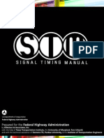 Traffic Signal Timing Manual PDF