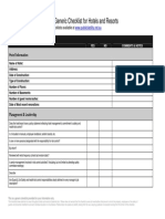 Comprehensive Hotel Resort Risk Management Checklist