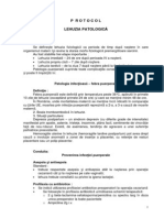 Protocol 18 Lehuzia Patologica