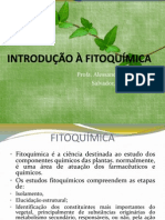 Introdução À Fitoquímica 2013.2