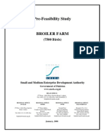 SMEDA Poultry Farm (7,500 Broiler Birds)