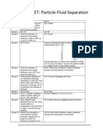 Problem Set - Particle Fluid Separation2012