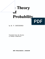 MIR - Gnedenko B. V. - The Theory of Probability - Mir 1978