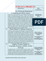 Java Projects On 2013 Ieee Papers