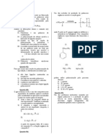 Lista de Exercícios - Polímeros