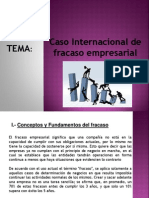 Gerencia Estrategica Caso Internacional de Fracaso Empresarial