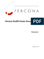 Percona XtraDB 集群文档