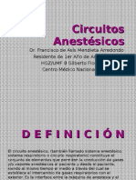 Circuitos Anestésicos