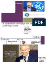 GE's Jeff Immelt: The Voyage From MBA To CEO