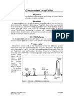 Flow Measurements Using Orifice