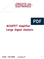 MOSFET Amplifier Large Signal Analysis: Circuits Electronics