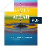 3 of Allah's Perfect Names.