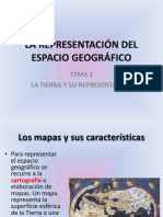 La Representacion Del Espacio Geografico