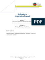 Modulo 5 Estructuras y Funciones Del Discurso Literario Leccion 3 Poetica Memoria y Estilistica