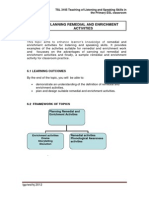 PPG Module TSL3105 Topic 6 Planning Remedial & Enrichmt Activities